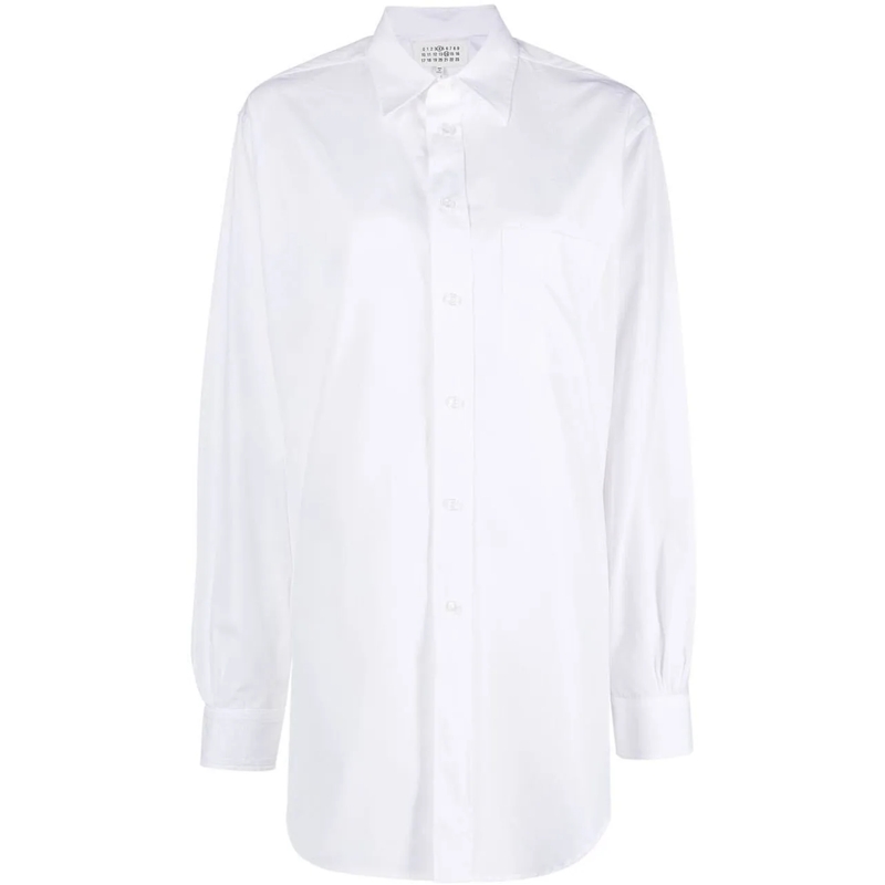 Maison Margiela Chemisier Shirts White weiß