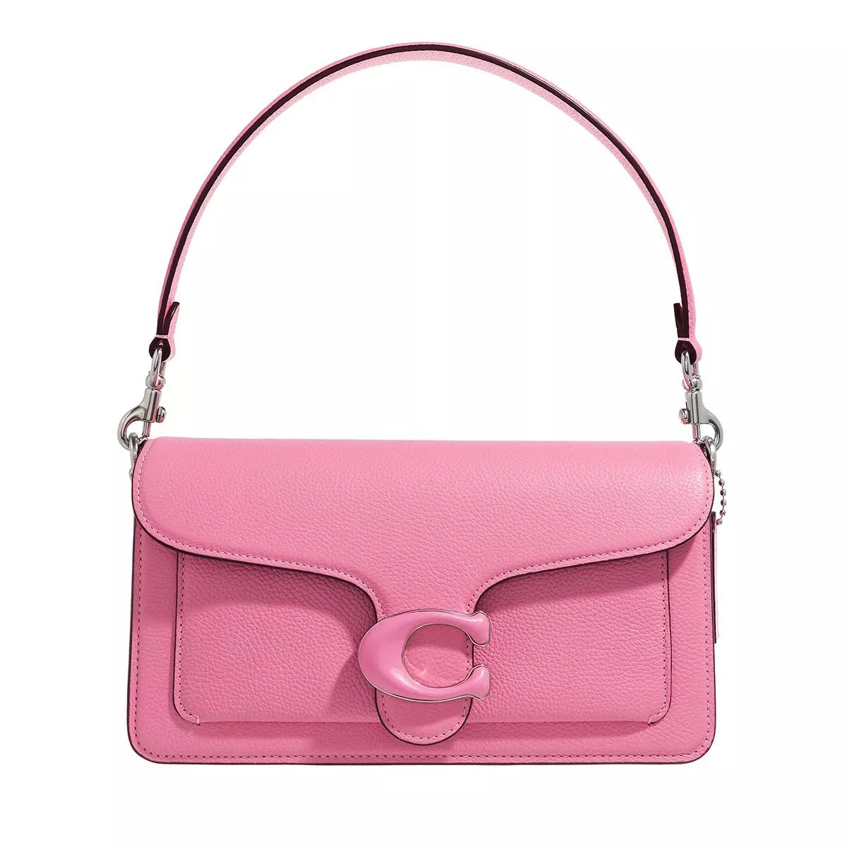 Coach Jelly Tabby Convertible Clear Bag - Silver/Flower Pink