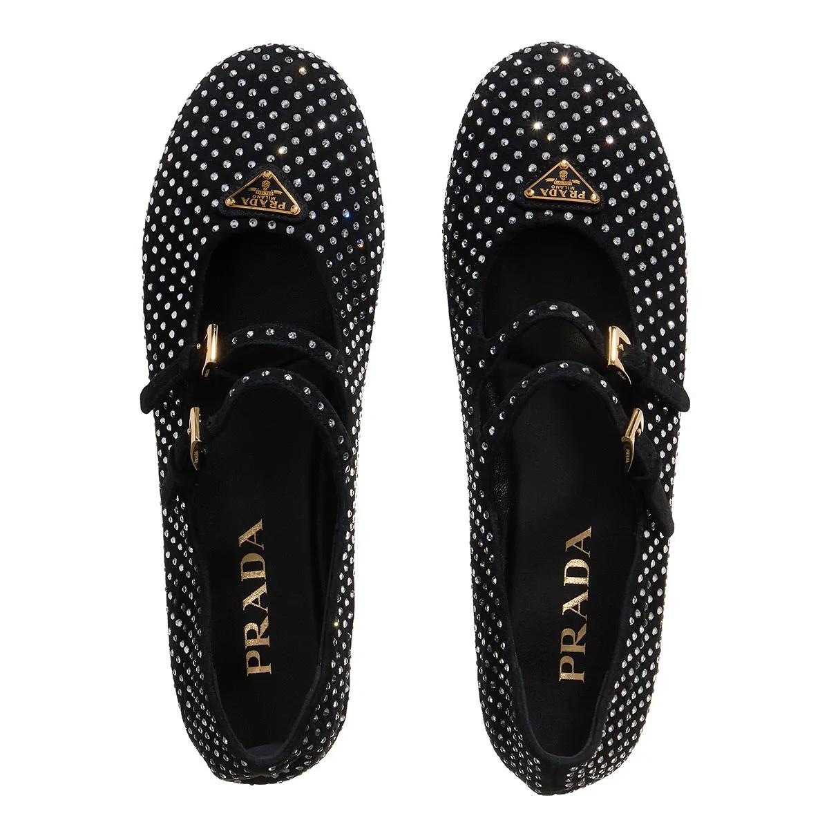 Thumbnail - Prada Ballerinas - Double Strap Ballet Flats - Gr. 40 (EU) - in Schwarz - für Damen