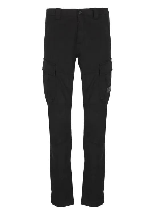 CP Company - Black Cotton Trouser - Größe 44 - schwarz