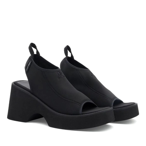 Courrèges Sandale Courr�ges Sandals Black schwarz