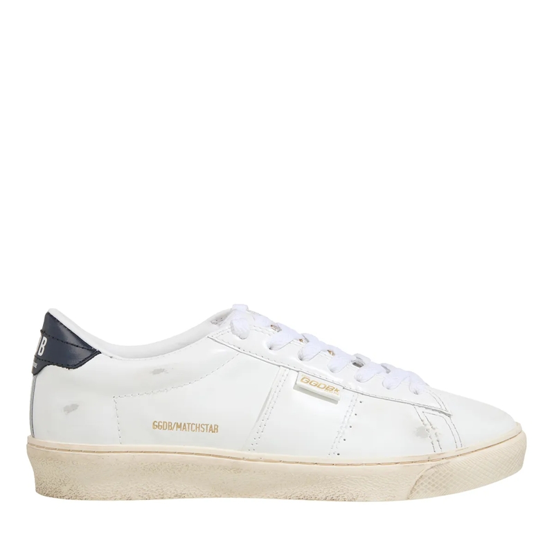 Golden Goose Low-Top-Sneaker Matchstar White Blue