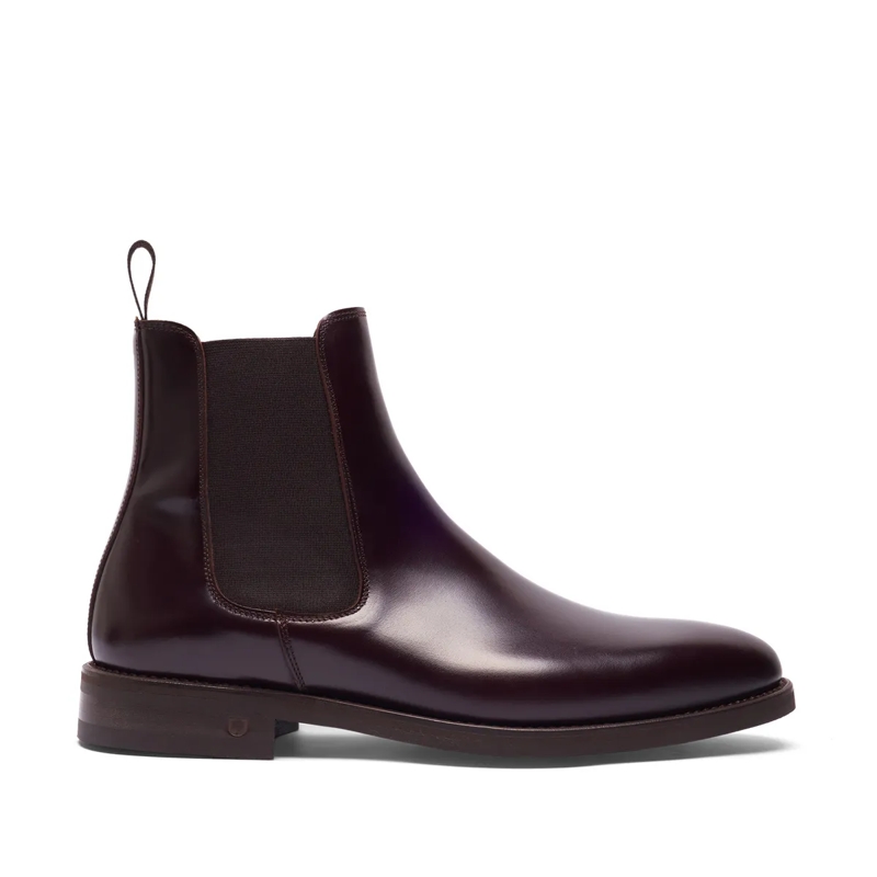 Henry Stevens Chelsea Boots Boots Marshall CB4 dunkel-braun