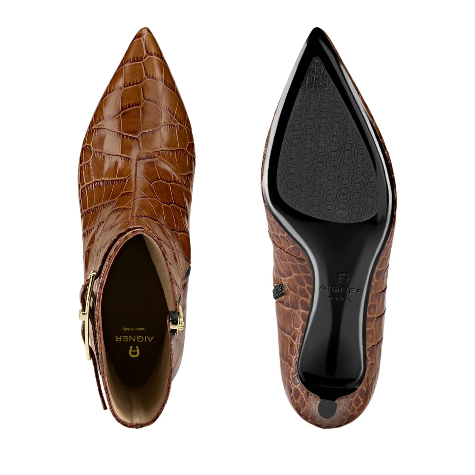 Thumbnail - Aigner Stiefeletten - heel bootie MADONNA 12E - Gr. 37 (EU) - in Braun - für Damen