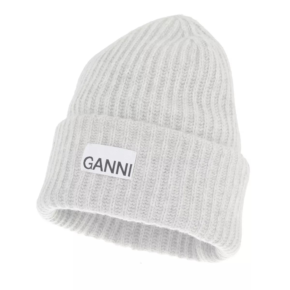 Ganni Beanie Paloma Melange Cappello Di Lana