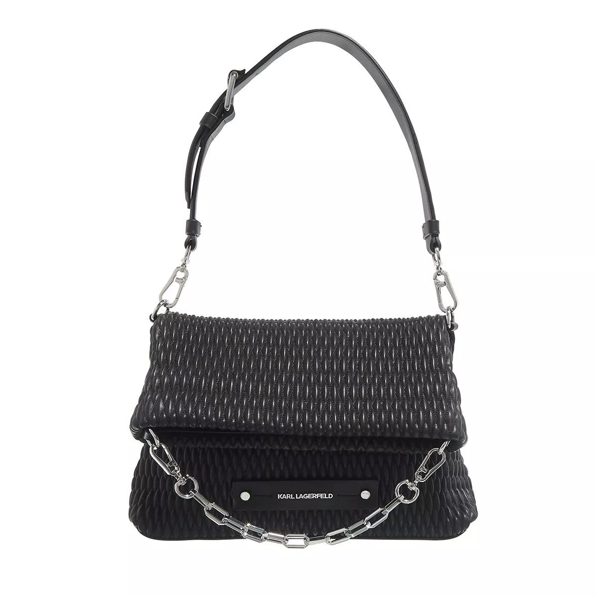 Karl Lagerfeld Tote - K/Kushion Md Quilt Fold Tote - Gr. unisize - in Schwarz - für Damen