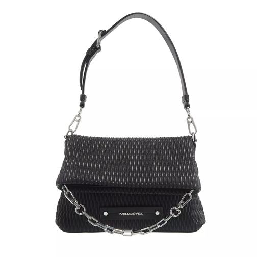 Karl Lagerfeld K/Kushion Md Quilt Fold Tote Black Draagtas