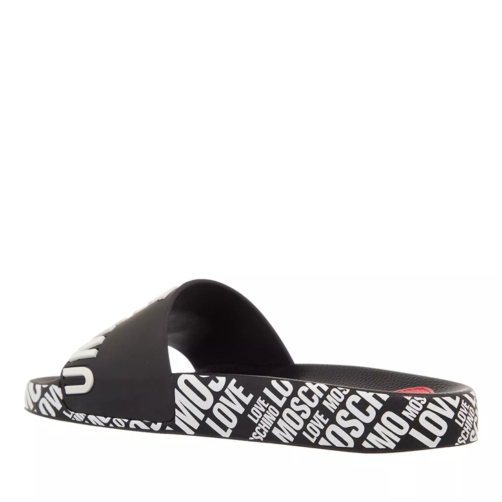 Moschino women's best sale pool slides