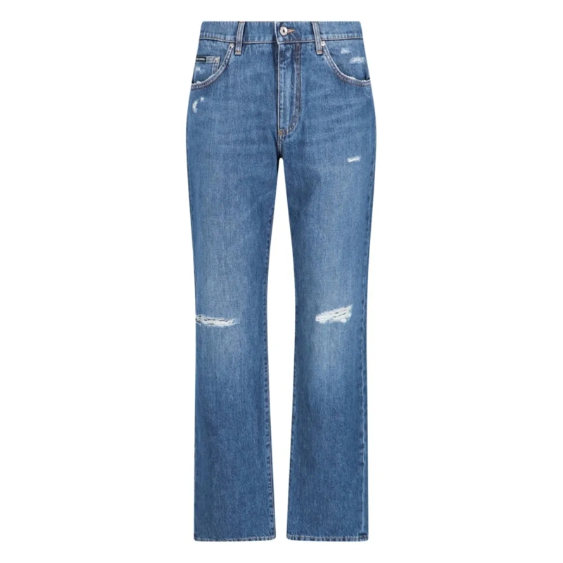 Dolce&Gabbana Jeans Straight-Leg Jeans – Blue Blue