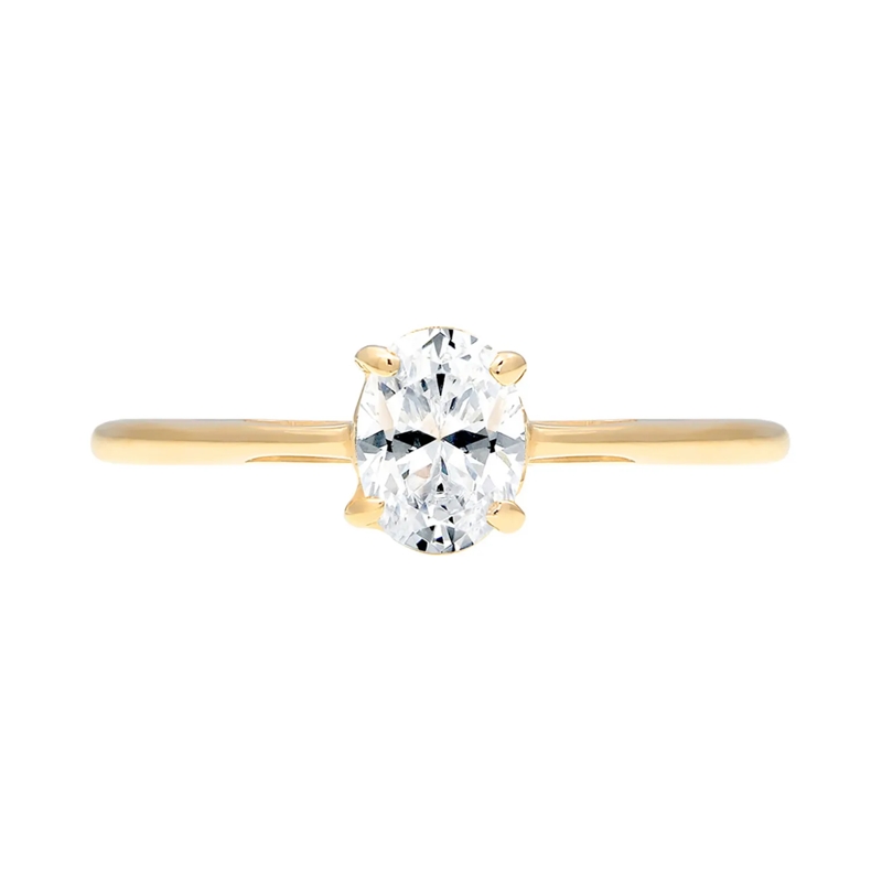 Elli Ring Ring Verlobungsring Valentin Liebe Topas 585 Gelbg gold(Image 2)