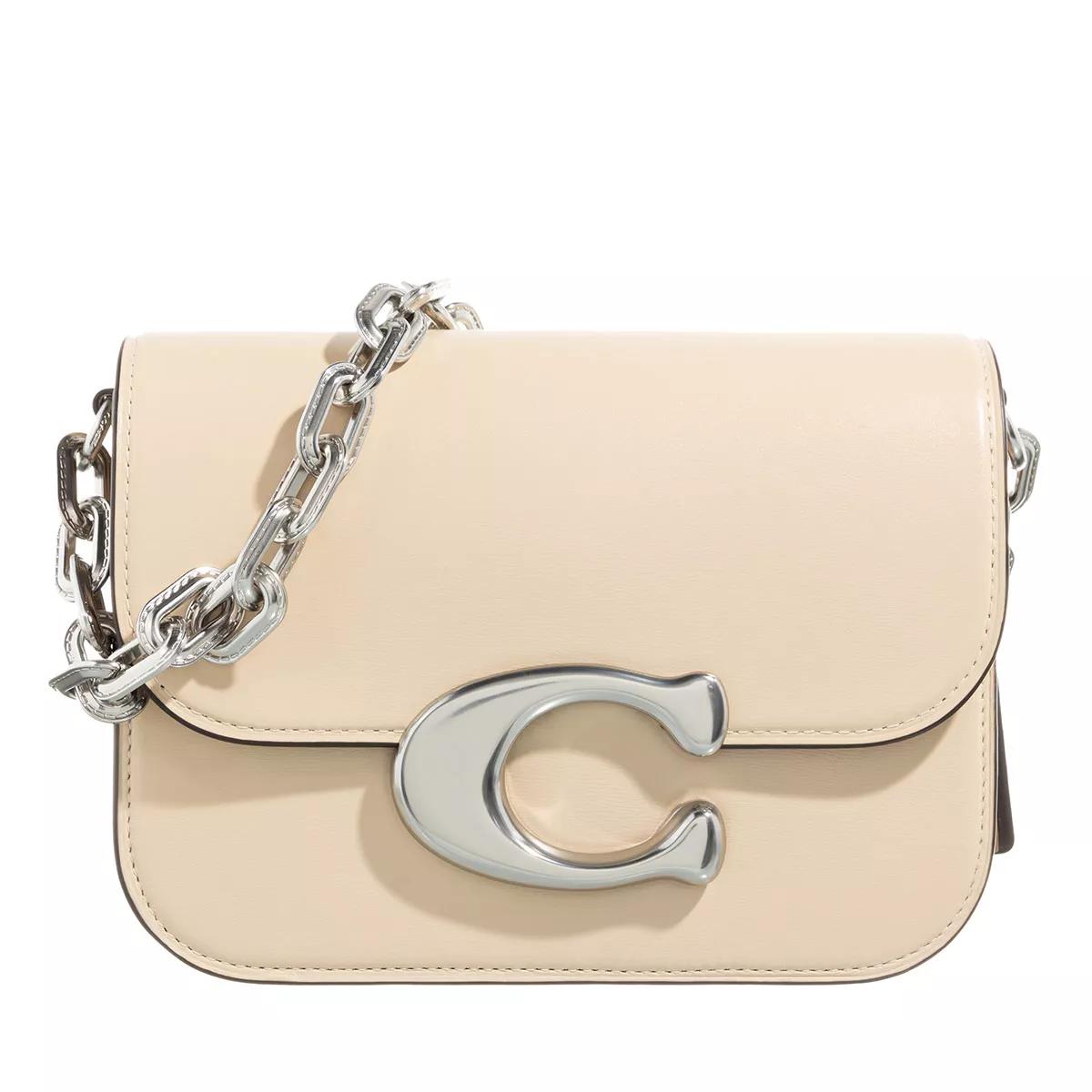 Coach Luxe Refined Calf Idol Bag Ivory | Sac à bandoulière