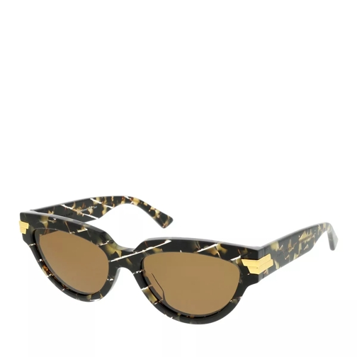 Bottega Veneta ORIGINAL cat-eye acetate sunglasses Havana-Havana-Brown Solglasögon