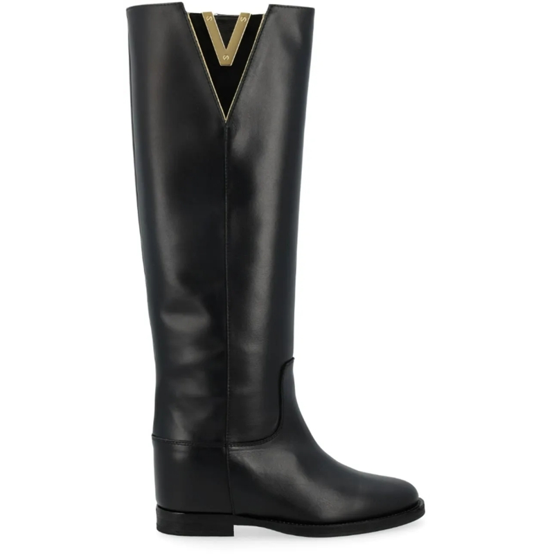 Via Roma 15 Bottes Boots Black schwarz