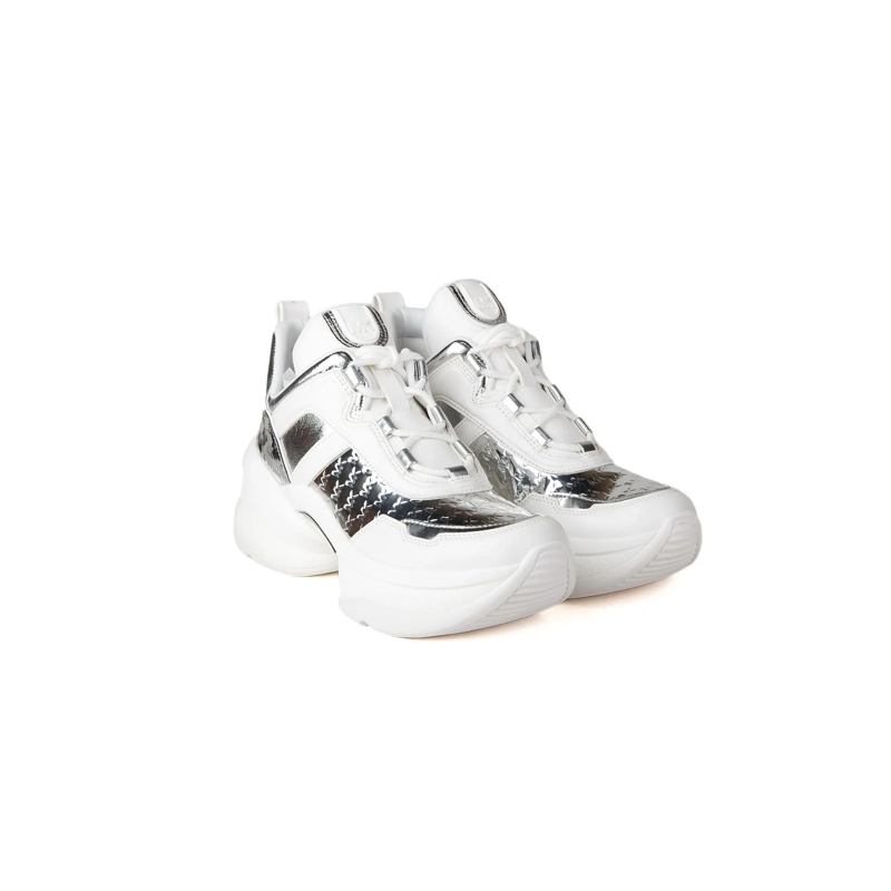 MICHAEL Michael Kors Low-Top-Sneaker Michael Kors Sneakers Silver Silver