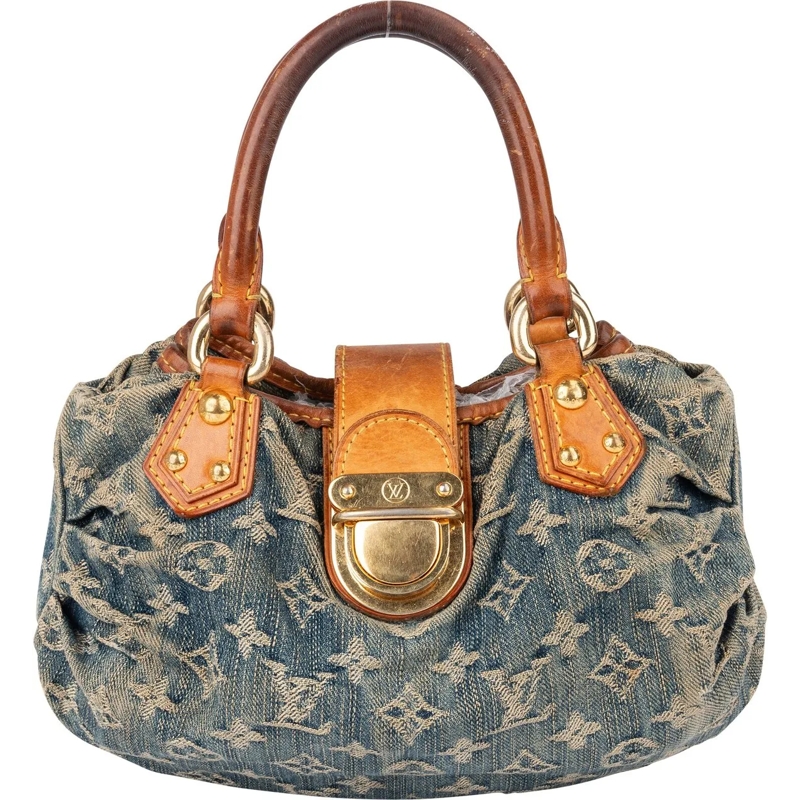Louis Vuitton Tote Louis Vuitton Denim Monogram Pleaty Handbag mehrfarbig