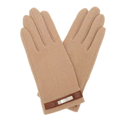 Lauren Ralph Lauren Glove Wool Classic Camel Handske