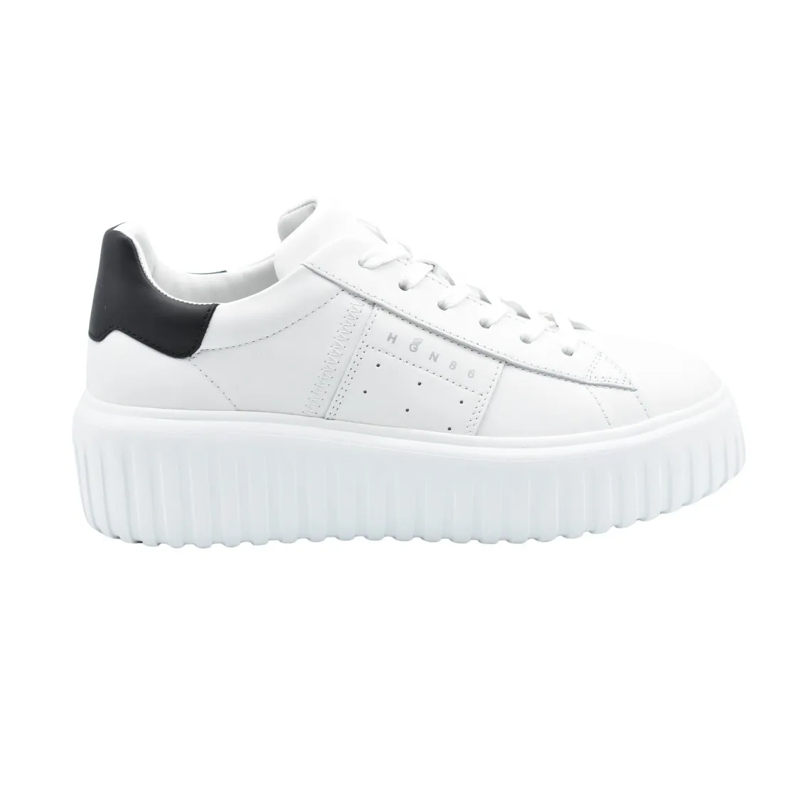 Hogan Lage-top sneaker Laced Sneakers With Minimalist Design White