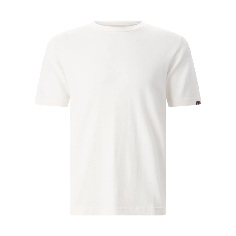 Extreme Cashmere T-shirt Shirt James aus Kaschmir-Mix weiß