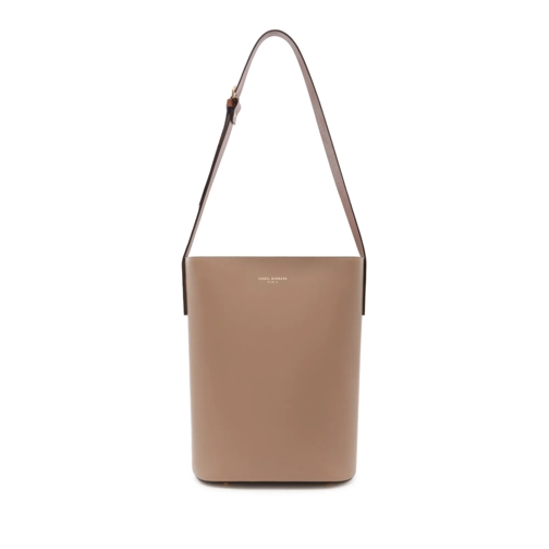 Isabel Bernard Schultertasche Isabel Bernard Honoré Lora Taupe Leder Schulterta Taupe