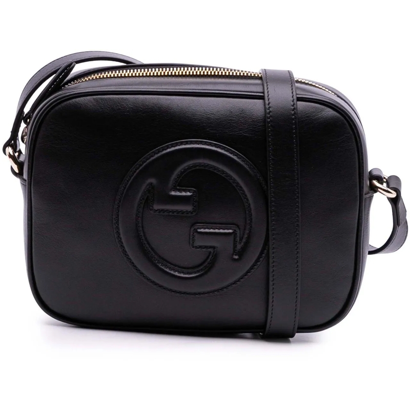 Gucci Sac à bandoulière Small Leather Blondie Crossbody schwarz