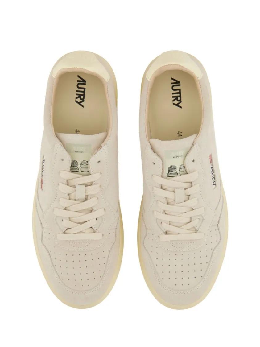 Thumbnail - Autry Low-Top Sneaker - "Medalist" Low Sneaker - Gr. 41 (EU) - in Beige - für Damen