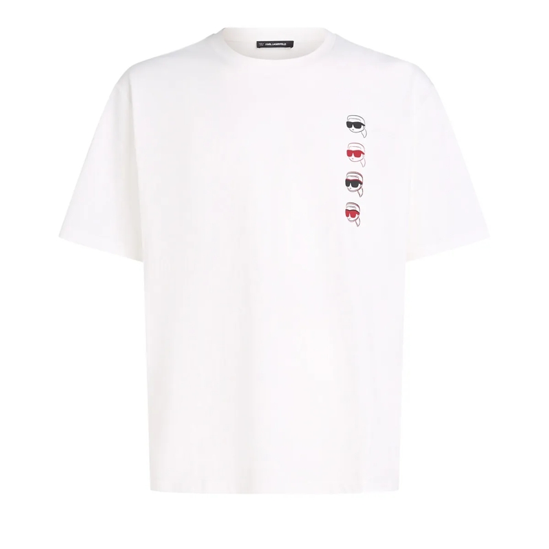 Karl Lagerfeld T-Shirt IKON FUSION T-SHIRT weiss