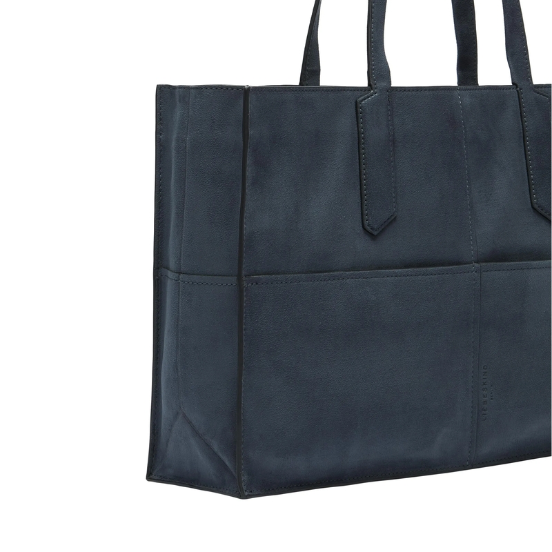 Liebeskind Berlin Tote Amy Suede Vegan Peacoat(Image 4)