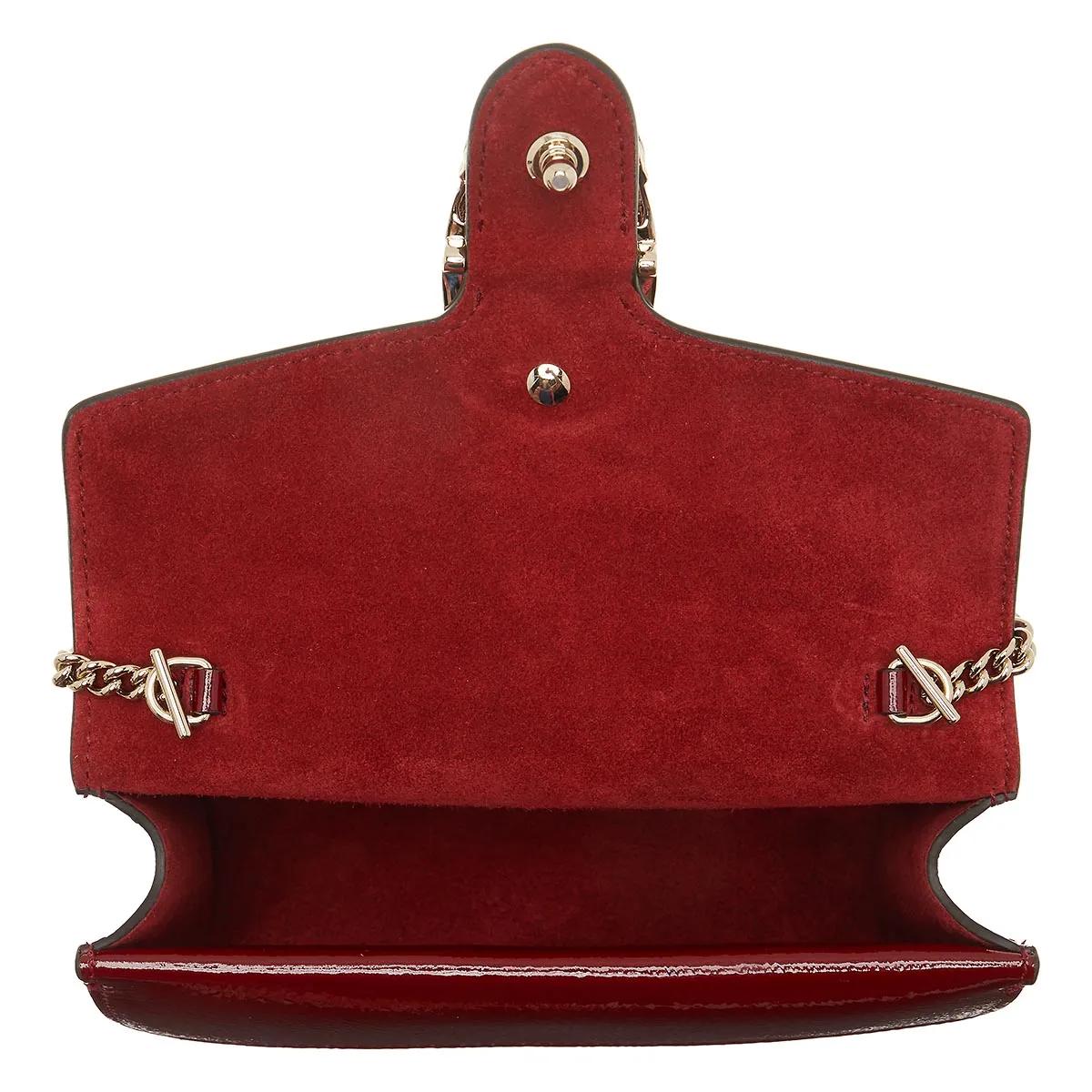 Gucci Schoudertassen Dionysus Super Minibag in rood