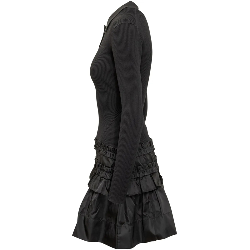 GANNI Minikleid Abito Ganni schwarz(Image 3)