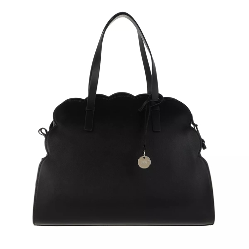 Red Valentino Double Handle Bag Black Rymlig shoppingväska