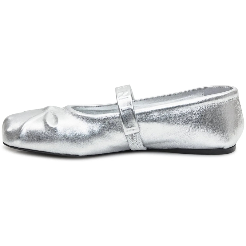Marni Ballerinas Scarpa Mary Jane silber(Image 4)