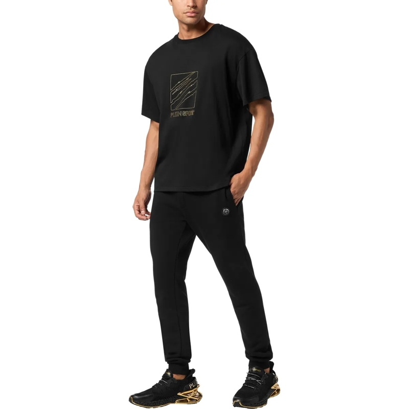 Plein Sport T-Shirt T-Shirt Rundhalsausschnitt Ss Scratch schwarz(Image 4)