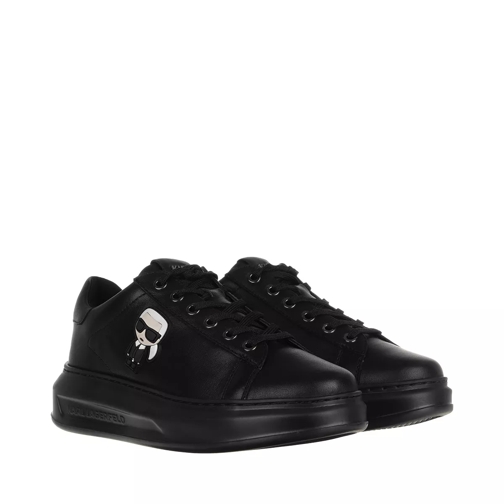 Karl Lagerfeld Kapri Karl Ikonic Lo Lace Sneaker Black Mono Low-Top Sneaker