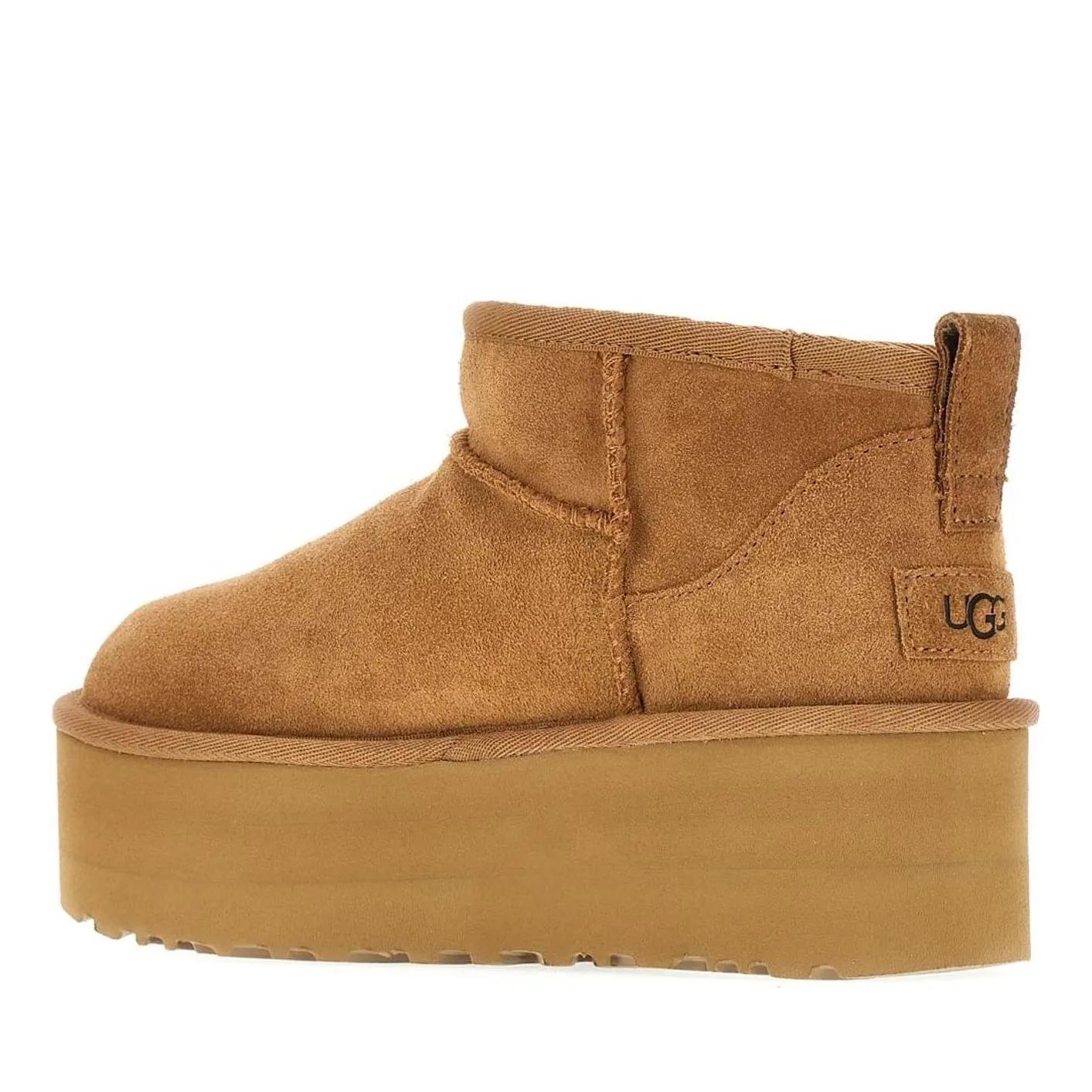 Thumbnail - UGG Stiefeletten - Ugg Dames Laars Bruin 1135092/CHE ULTRA PLATFORM - Gr. 38 (EU) - in Braun - für Damen