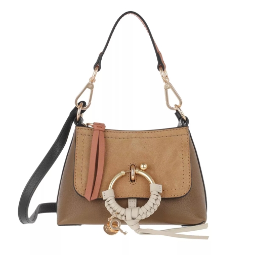 See By Chloé Joan Mini Leather Crossbody Bag Coconut Brown Crossbody Bag