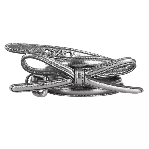 Prada Cinture Cinghiale Acciaio Thin Belt