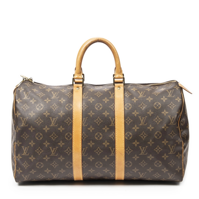 Louis Vuitton Crossbody Bag Keepall 45 braun