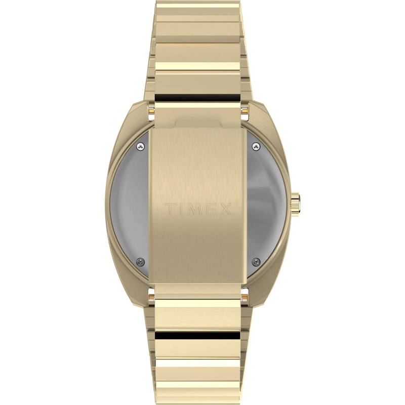 Timex Quarzuhr Quarz-Analoguhr Q Timex® 1975 Enigma gold(Image 3)