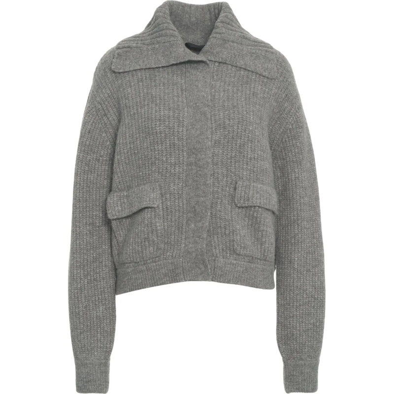 LIU JO  Wool blend cardigan grau