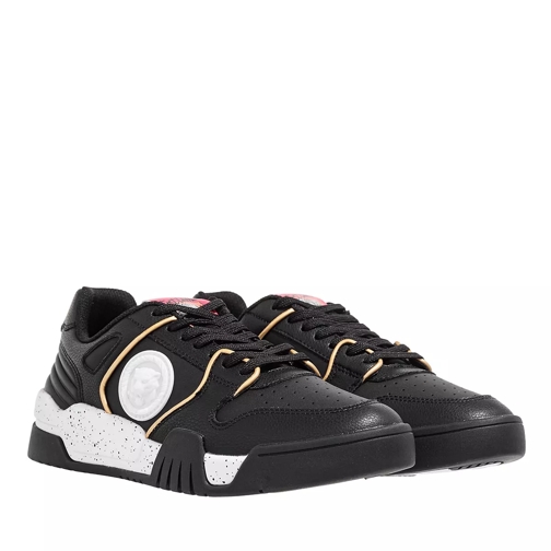 Just Cavalli Fondo Style Dis. Sa1 Shoes Black lage-top sneaker