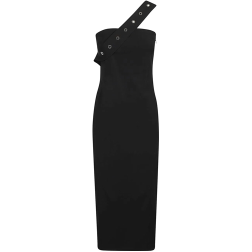 Patrizia Pepe Robes midi Dress Black schwarz