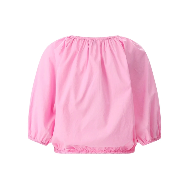 Emily van den Bergh Bluse Blusenshirt aus Baumwolle pink(Image 2)