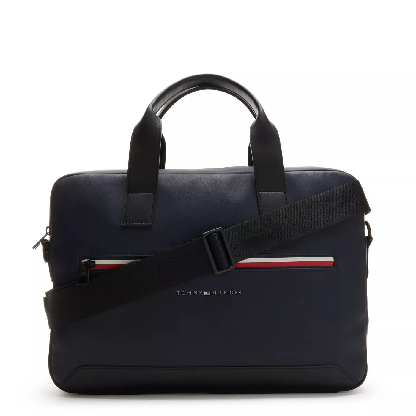 Tommy Hilfiger Businesstaschen & Reisegepäck - Tommy Hilfiger Essential herren Laptoptasche Blau - Gr. unisize - in Blau - für Damen