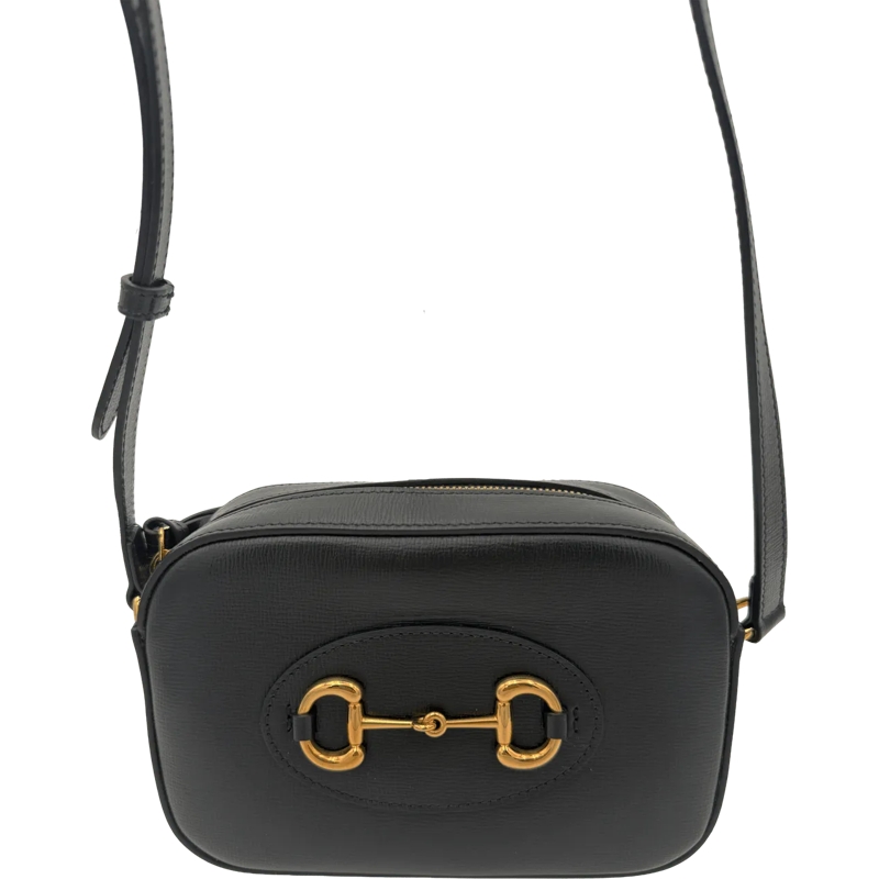 Gucci Tote Gucci Horsebit Monogram - Beige schwarz
