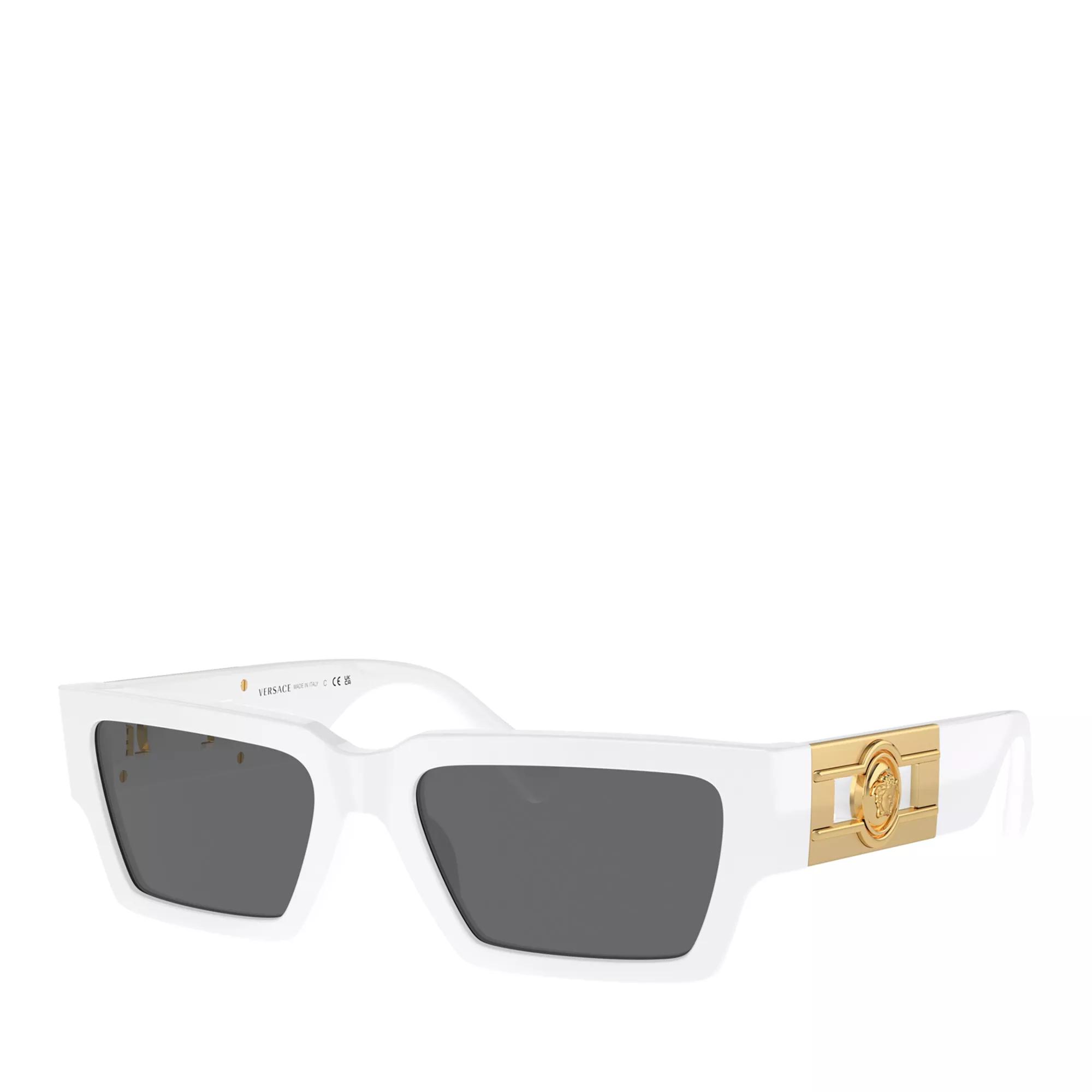 Versace 2024 white sunglasses