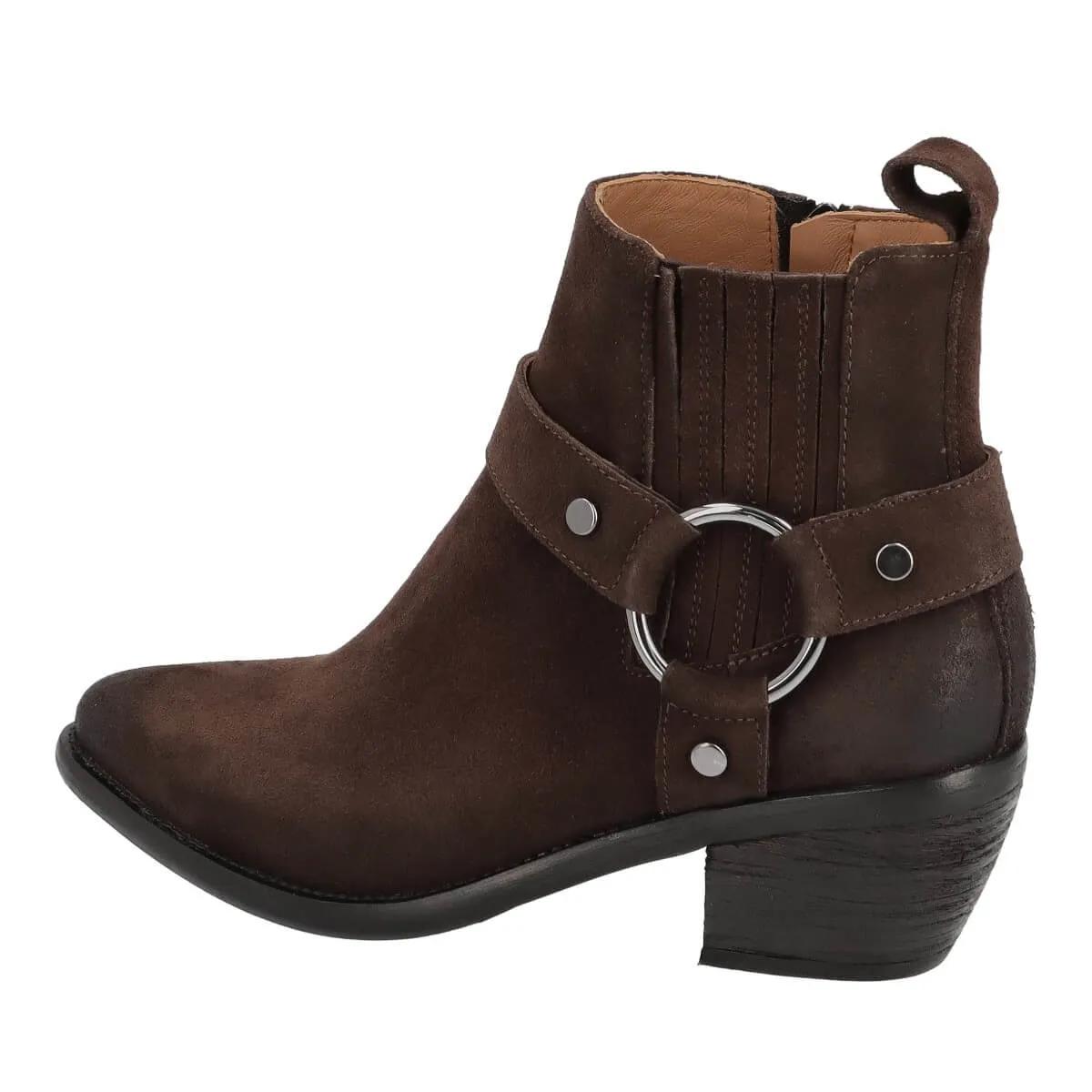 Thumbnail - Thea Mika Stiefeletten - Cowboy Boots - Gr. 40 (EU) - in Braun - für Damen