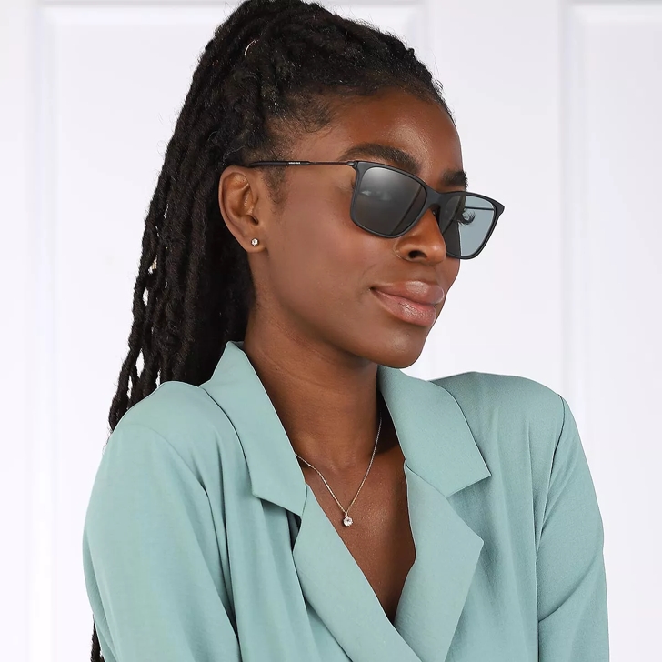 Matte black sunglasses womens hotsell