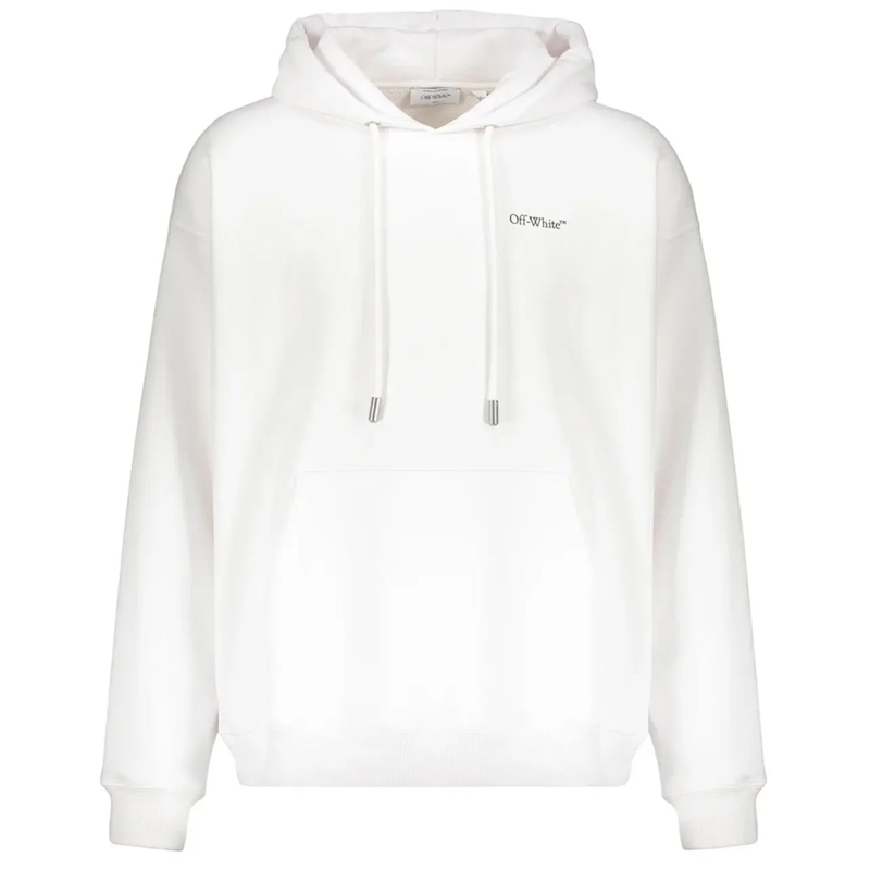 Off-White Legeres Oberteil OFF-WHITE Logo Sweatshirt weiß