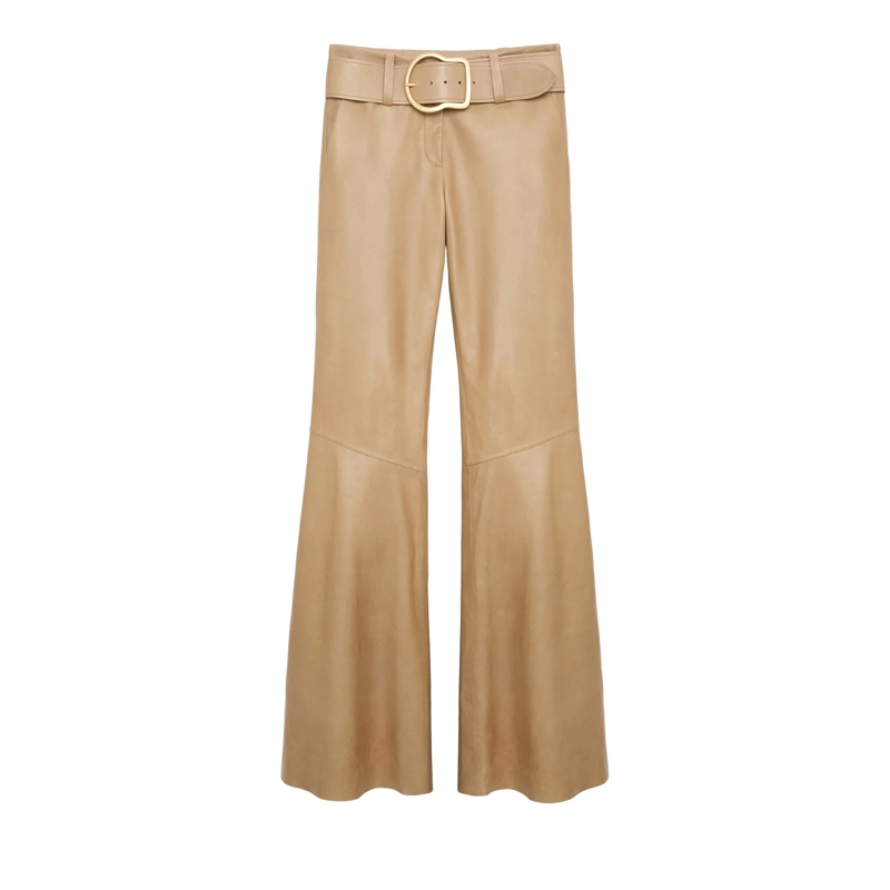 Dorothee Schumacher Broek SLEEK STATEMENT III pants dark sand