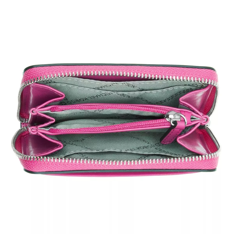 MICHAEL Michael Kors Portemonnaie mit Zip-Around-Reißverschluss Sm Za Coin Card Case Cerise(Image 5)